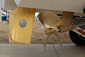 TE2810 rudder prop